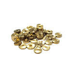 7x1mm Washer Heishi Shape 50/Pcs DOKRA BRASS BEADS FOR TRIBAL JEWELLERY FISHING LURE TRIBES BEADS SOLID RAW BRASS