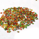 Crystal Glitter finish Rhinestones Mix Color Drop Shape 3.5x5.5mm Size 1440 Pieces Pack