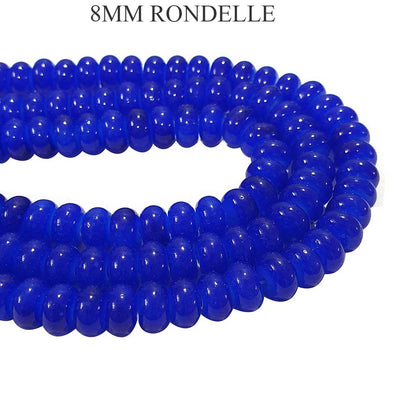 1 Strands/Lines 8mm Rondelle Imitation Jade Glass Beads Strands, Hole: 1.3~1.6mm, about 230-260 pcs beads/ 2 strands pack, 31.4inches, No return or exchange due to spray painted beads