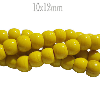 10x12mm Solid Tribal Beads Handmade Sold Per Strand, Approx 40~42 Beads