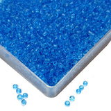100 Grams Pack 11/0 Size about 2mm Turquoise Blue Glass Seed Beads for embroidery, craft and jewelry making