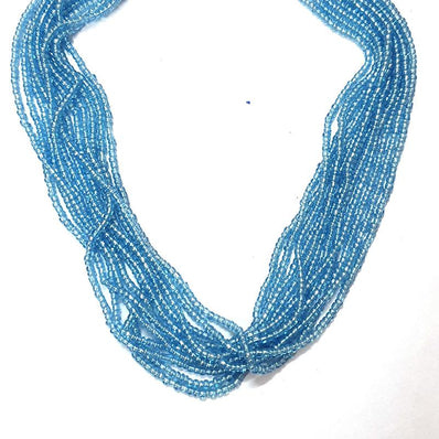 Glass Seed beads, Economy quality, Sold Per 12 Strands (each 15" line) 11/0 Size about 2mm Glass Seed Beads for embroidery, craft and jewelry making