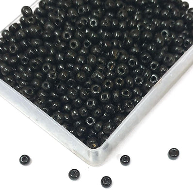 100 Grams Pack 6/0 Size about 4mm Glass Seed Beads for embroidery, craft and jewelry making