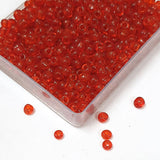 100 Grams Pack 6/0 Size about 4mm Glass Seed Beads for embroidery, craft and jewelry making