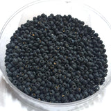 100 Grams Pack Size 10/0 mm Black Glass Seed Beads for embroidery, craft and jewelry making