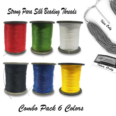 6 colors Combo Pack Beading strong threads