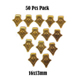 50 Pcs Pack Oxidized Charms For Jewelry Making