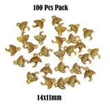 100 Pcs Pack Oxidized Charms For Jewelry Making