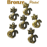 20 Pcs Pack, small antique bronze charms, Jewelry Making Findings Antique Bronze Charms Craft and jewelry making raw materials