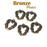 20 Pcs Pack, small antique bronze charms, Jewelry Making Findings Antique Bronze Charms Craft and jewelry making raw materials