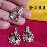 10/Pcs Pkg. Knighthood Charms for Jewelry Making in Size about 19X28MM