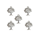 20 Pcs Pack/ Tree of Life Silver Plated Zinc Alloy Meterial Jewelry Making Charms