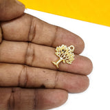 20 Pcs Pack/ Tree of Life Gold Plated Zinc Alloy Meterial Jewelry Making Charms