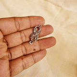 10 Pcs Pack Snake Connector Silver Jewelry Making Charms In Size about mm