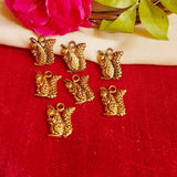 10 Pcs Pack Squirrel Gold Jewelry Making Charms In Size about mm