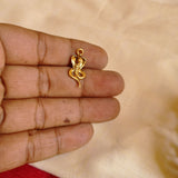 10 Pcs Pack Snake  Gold Jewelry Making Charms In Size about mm