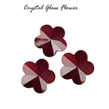 Marron 10/PCS LOT, FINE QUALITY OF CRYSTAL GLASS Star Flower SHAPE BEADS IN SIZE ABOUT 14mm