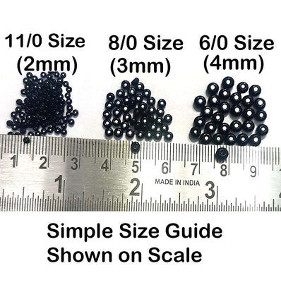 20 GRAM BAG 8/0 SIZE ABOUT 3 MM CZECHOSLOVAKIA BEAD IMPORTED