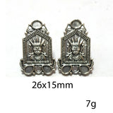 5 Pairs Pack 26x15mm Temple Ear Stud