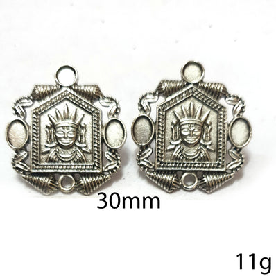 5 Pairs Pack 30mm Temple Ear Stud