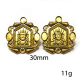 5 Pairs Pack 30mm Temple Ear Stud