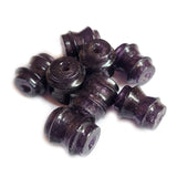 10/Pcs Pkg. Vintage, old rare Beads in Size About 16X20MM Black Color