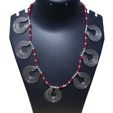 Oxidized Pendant Jewelry Necklace