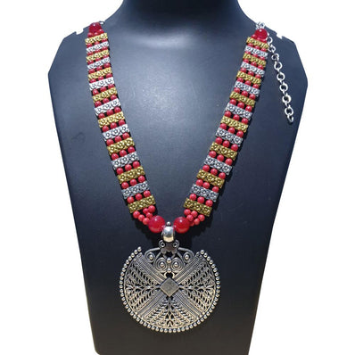 Oxidized Pendant Jewelry Necklace