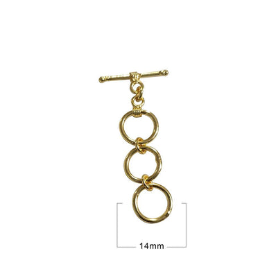 10 Pcs Pack 2 Color Choice High Quality Toggle clasps (also called T-bar closures) for Jewelry Making