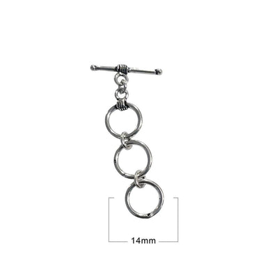 10 Pcs Pack 2 Color Choice High Quality Toggle clasps (also called T-bar closures) for Jewelry Making