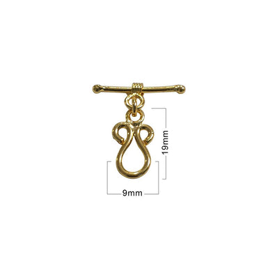 10 Pcs Pack 2 Color Choice High Quality Toggle clasps (also called T-bar closures) for Jewelry Making