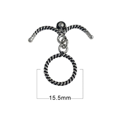 10 Pcs Pack 2 Color Choice High Quality Toggle clasps (also called T-bar closures) for Jewelry Making