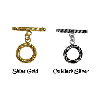 10 Pcs Pack 2 Color Choice High Quality Toggle clasps (also called T-bar closures) for Jewelry Making