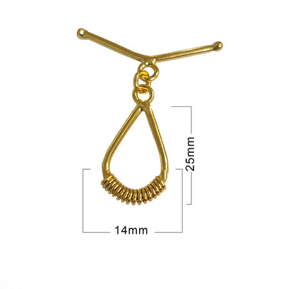 10 Pcs Pack 2 Color Choice High Quality Toggle clasps (also called T-bar closures) for Jewelry Making