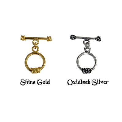 10 Pcs Pack 2 Color Choice High Quality Toggle clasps (also called T-bar closures) for Jewelry Making