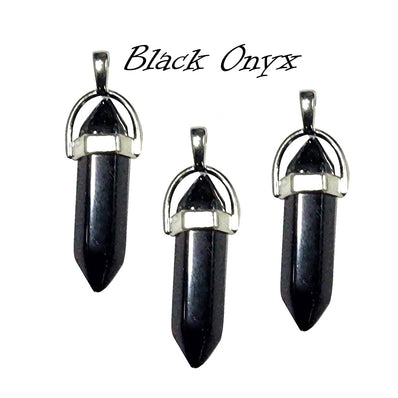 Pencil Tower Charms Pendants small size, 100% Authentic Gemstone Pendants Sold Per Piece.