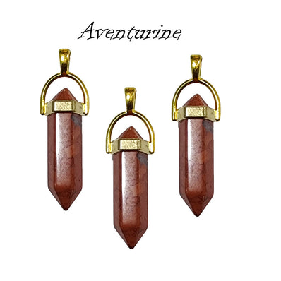 Pencil Tower Charms Pendants small size, 100% Authentic Gemstone Pendants Sold Per Piece.