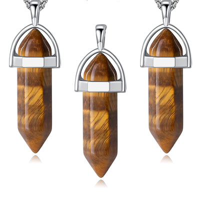 Pencil Tower Charms Pendants small size, 100% Authentic Gemstone Pendants Sold Per Piece.