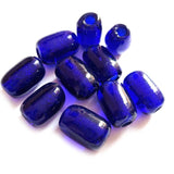 10/Pcs Pack large Glass beads Size about 14x20mm