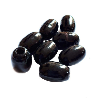 10/Pcs Pack large Glass beads Size about 15x22mm