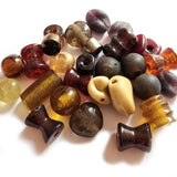 250/Gram Pack large Glass beads Size about Random Mix Color 15~30mm
