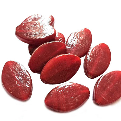 10/Pcs Lot Handmade large size glass beads for Jewelry Making in size about 20x33x7mm