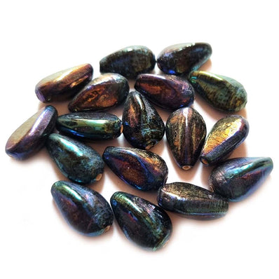 20/Pcs Lot Handmade large size glass beads for Jewelry Making in size about 14x23mm