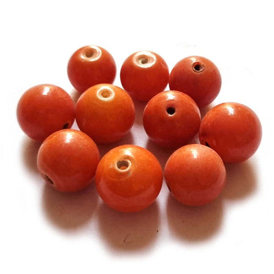 10/Pcs Lot Hanmade large size glass beads for Jewelry Making in size about 17mm