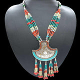 Handcrafted Tibetan jewelry Necklace for woman. Sold by Per Piece