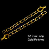 10 PCS PACK EXTENSION CHAIN FINDINGS FOR JEWELRY MAKING