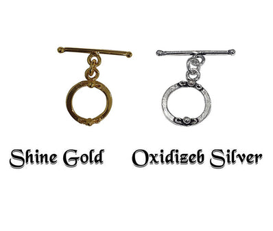 10 Pcs Pack 2 Color Choice High Quality Toggle clasps (also called T-bar closures) for Jewelry Making