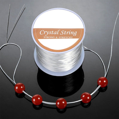 Elastic Stretch Cord, Stretchy String for Bracelets, 0.5mm 0.6mm