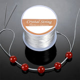 Flat Elastic Crystal String, Elastic Beading Thread, for Stretch Bracelet Making' 0.8mm