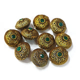 4 Pieces Pack' Size 22x14 Handmade Victorian Beads